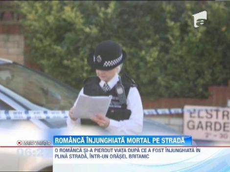 Romanca injunghiata mortal pe o strada din orasul britanic Ilford