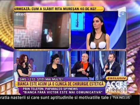 Bianca Dragusanu a mers la o clinica de chirurgie estetica