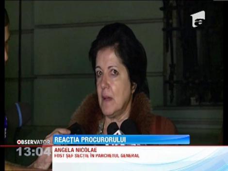 Procurorul Angela Nicolae, sef de sectie in Parchetul General, arestata preventiv