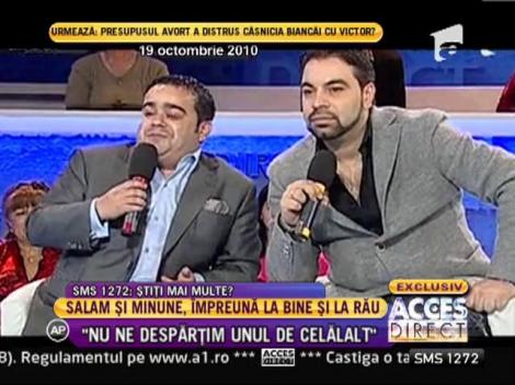 Adrian Minune si Florin Salam, al doilea dosar in care sunt audiati impreuna!