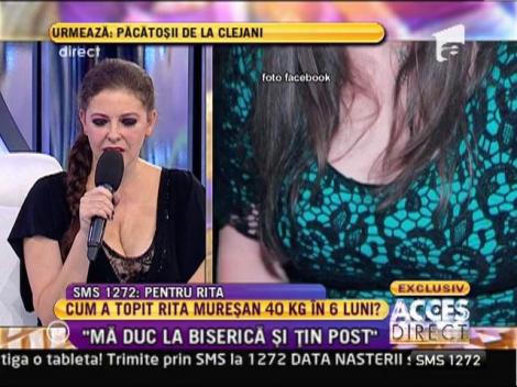 Rita Muresan a vorbit, la "Acces Direct", despre terapia care a ajutat-o sa slabeasca 40 de kilograme