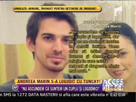 Andreea Marin s-a logodit cu Tuncay!