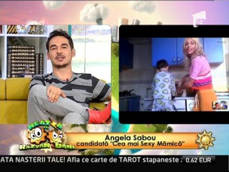 Angela Sabou, candidata la "Cea mai Sexy Mamica"