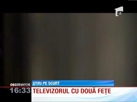 Visul gamerilor a devenit realitate! Sud-coreenii au inventat televizorul cu doua fete