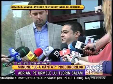 Adi Minune, audiat in dosarul "Droguri pentru manelisti"