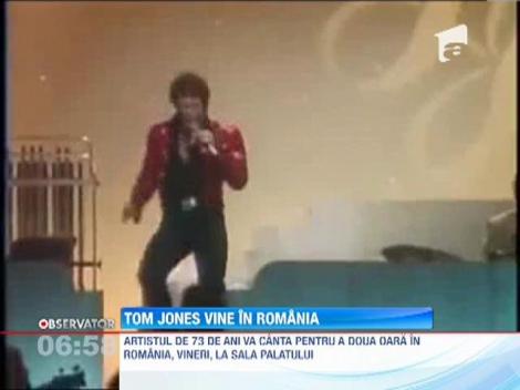 "Sex bomb", la Sala Palatului! Tom Jones se intoarce in Romania