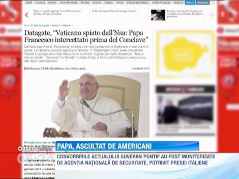 Papa, spionat de americani