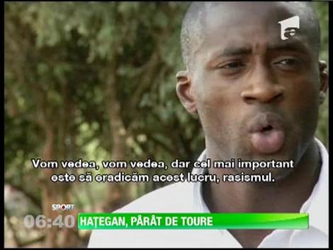 Arbitrul Hategan, parat de Yaya Toure la UEFA