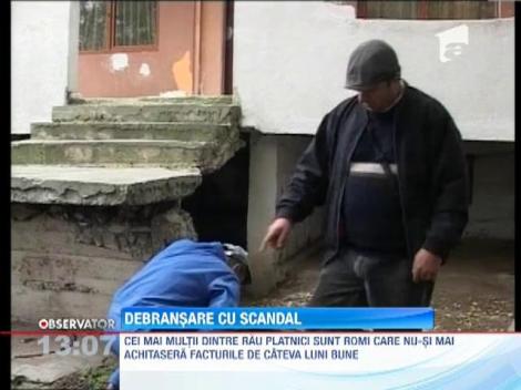O actiune de debransare s-a lasat cu injurii si vorbe de ocara, in Constanta