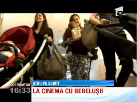 Inovatie in Brazilia: Cinematograful pentru proaspetele mamici si bebelusii lor