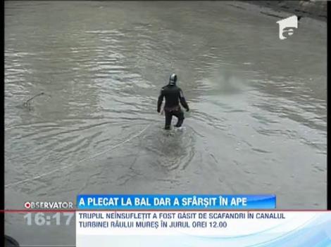 Un elev a plecat la balul bobocilor, dar a sfarsit inecat in raul Mures