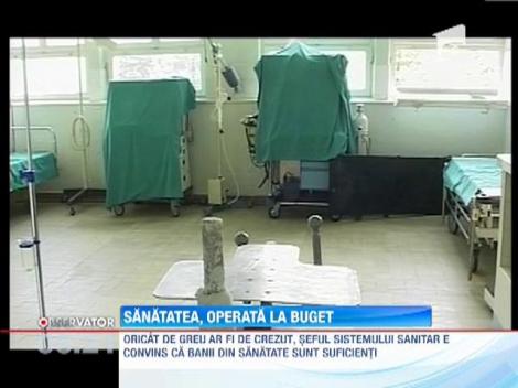 Rectificarea bugetara loveste in Sanatate