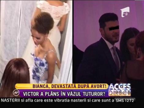 Victor Slav, surprins cu ochii in lacrimi la un eveniment monden