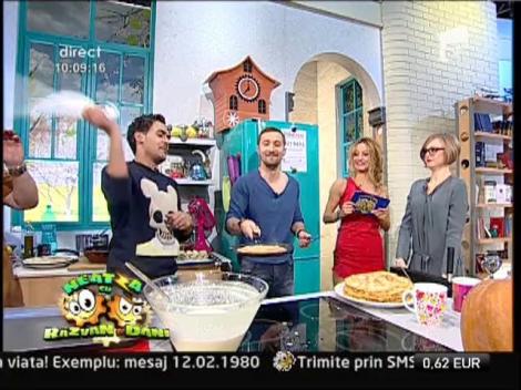 Razvan si Dani, "experti" la invartit clatita