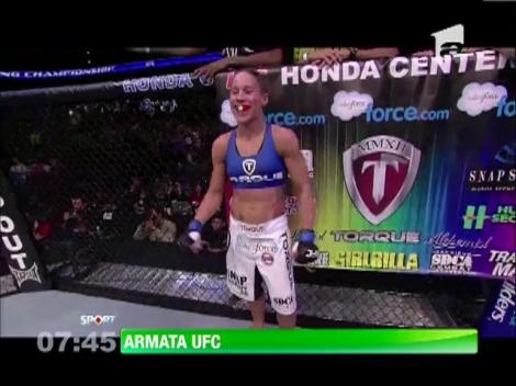 Fosti militari din armata SUA se lupta in UFC Fight For Troops