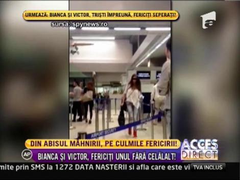 Bianca si Victor au socat din nou! Sunt fericiti unul fara celalalt!