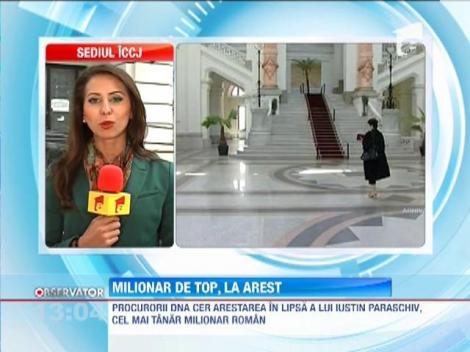 Procurorii DNA cer arestarea in lipsa a lui Iustin Paraschiv, cel mai tanar milionar roman