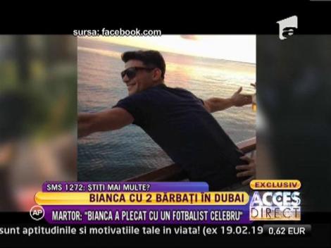 Bianca Dragusanu, alaturi de doi barbati misteriosi, in Dubai!