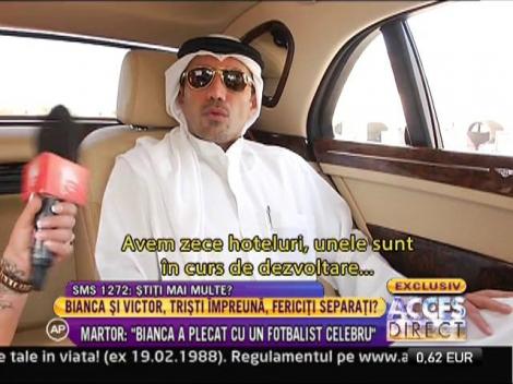 Mohammed K. Habtoor, cel mai bogat seic, ar fi pus ochii pe Bianca!