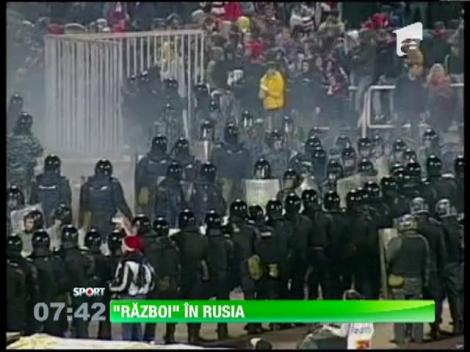 Incidente in tribune la meciul dintre Shinnik si Spartak Moscova