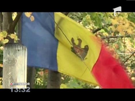 Un veteran din Moldova traieste intr-o cocioaba in fata Parlamentului din Chisinau