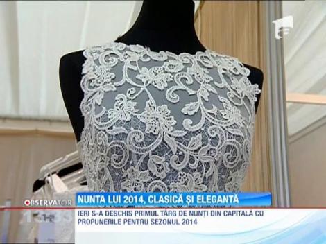 Clasic, elegant si sobru! Asa arata nunta anului 2014!