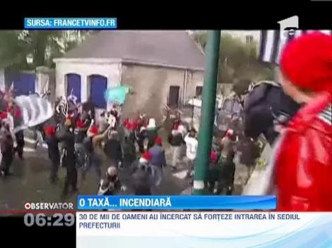 Proteste violente in Franta