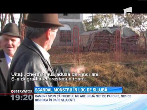 Scandal monstru la o biserica din Botosani