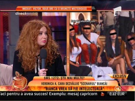 Veronica A. Cara: "Bianca vrea sa fie intelectuala"
