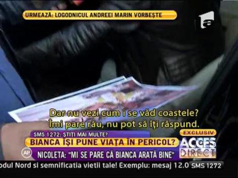 Nicoleta Luciu: “Bianca Slav arata foarte bine”