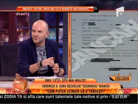 Veronica A. Cara: "Nu stiu daca Bianca a fost insarcinata"