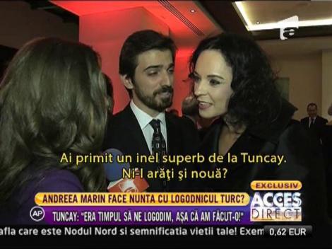 Andreea Marin si Tuncay Ozturk sunt ca si casatoriti!