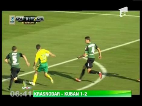 Gigel Bucur a fost decisiv in derby-ul orasului Krasnodar