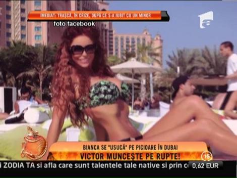 Bianca cu distractia, Victor cu munca