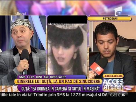 Nicolae Guta: "Fiica mea dormea in camera, sotul ei in masina"