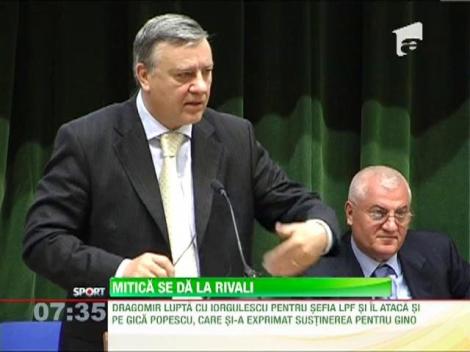 Dumitru Dragomir il ataca pe Gino Iorgulescu: "Vrea sa falimenteze LPF si FRF"