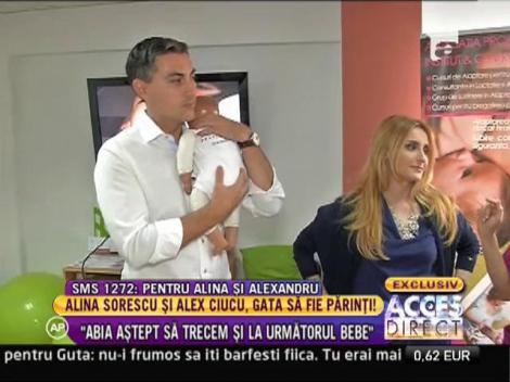 Alina Sorescu si Alexandru Ciucu, pregatiti sa fie parinti