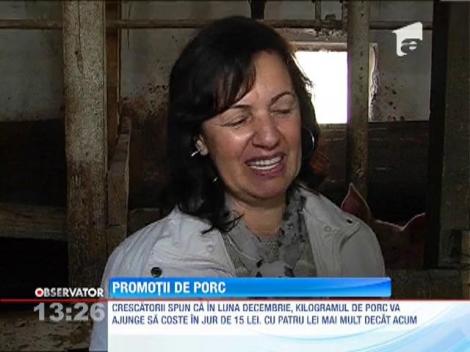 Romanii au pornit deja in cautarea porcului de Craciun