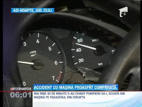 Doi tineri si-au pierdut viata pe o sosea din judetul Cluj