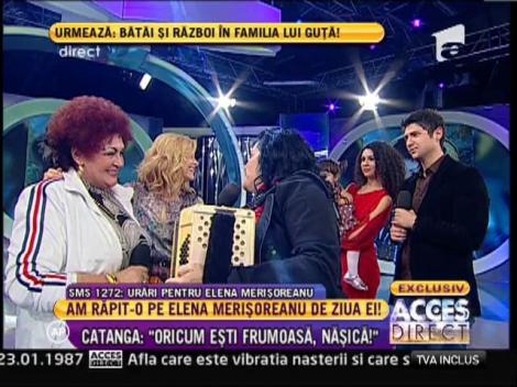 Elena Merisoreanu, zi de nastere cu palpitatii