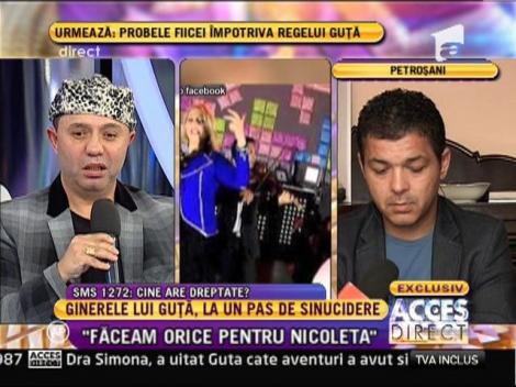 Nicolae Guta: "Gelozia lui Andrei a fost o alarma"