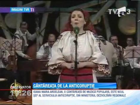 Cantareata de muzica populara Ioana Maria Ardelean, in fruntea serviciului anticoruptie de la Ministerul Dezvoltarii