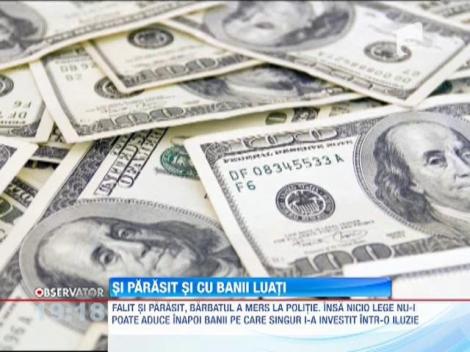 Un canadian a fost escrocat de o romanca. Femeia i-a luat 1,2 milioane de euro