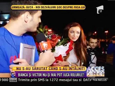 Bianca s-a intors in Romania! Victor a asteptat-o la aeroport
