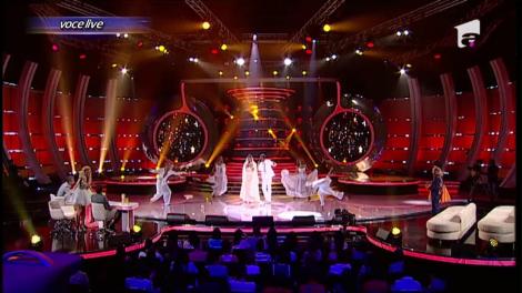 Ozana Barabancea şi Dima, duet de senzaţie la “Te cunosc de undeva”! Gloria Estefan şi Alexandre Pires ar fi invidioşi pe acest “Santo, Santo”