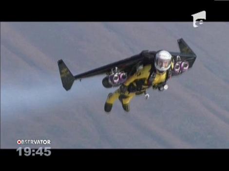 Jetman a zburat iar! De nouă ori intr-o săptămână