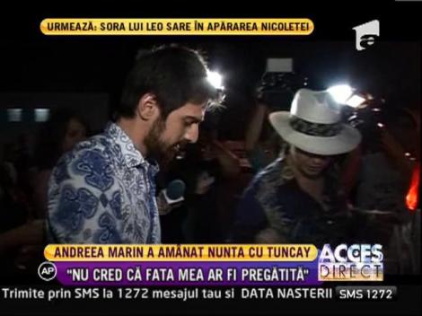 Andreea Marin a amanat nunta cu Tuncay!
