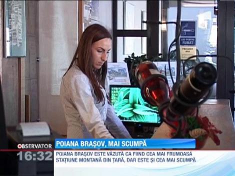 Poiana Brasov, cea mai scumpa statiune din tara