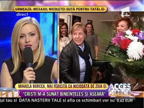 Mihaela Borcea, mai fericită ca niciodată de ziua ei!