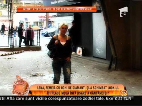 Lena, fata cu ochii de diamant, si-a schimbat look-ul